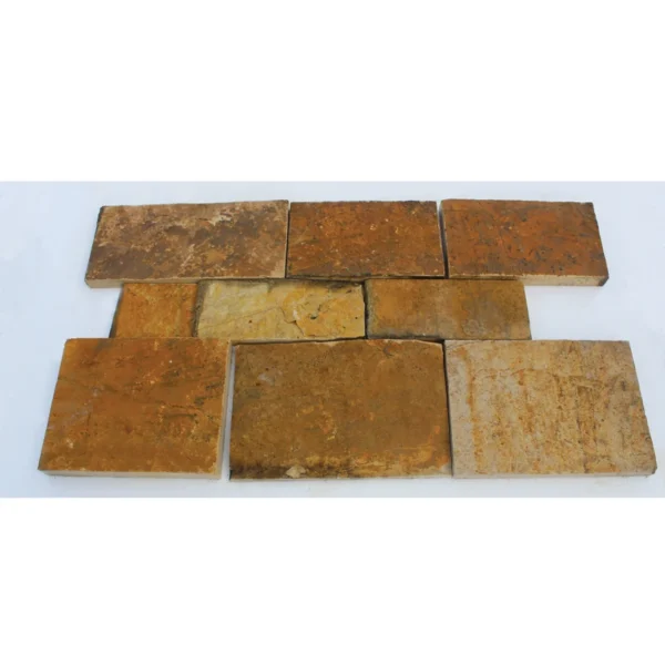 PIETRA TOMOR GIALLA A CORRERE NATURALE SP. 3/5 CM L 20 CM