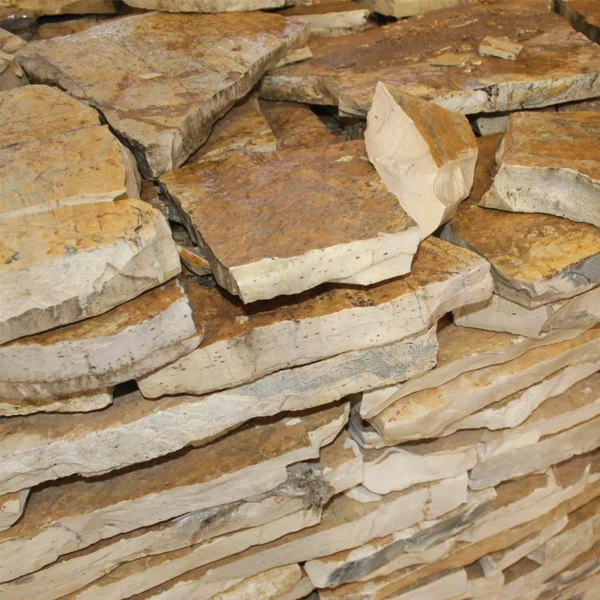 PIETRA TOMOR GIALLA A OPUS INCERTUM NATURALE SP. 2/3 CM - immagine 7