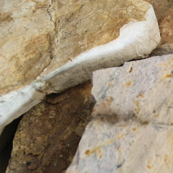 PIETRA TOMOR GIALLA A OPUS INCERTUM NATURALE SP. 2/3 CM - immagine 2