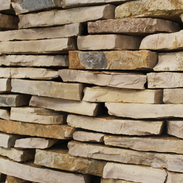 PIETRA TOMOR GIALLA A OPUS INCERTUM NATURALE SP. 6/8 CM - immagine 5