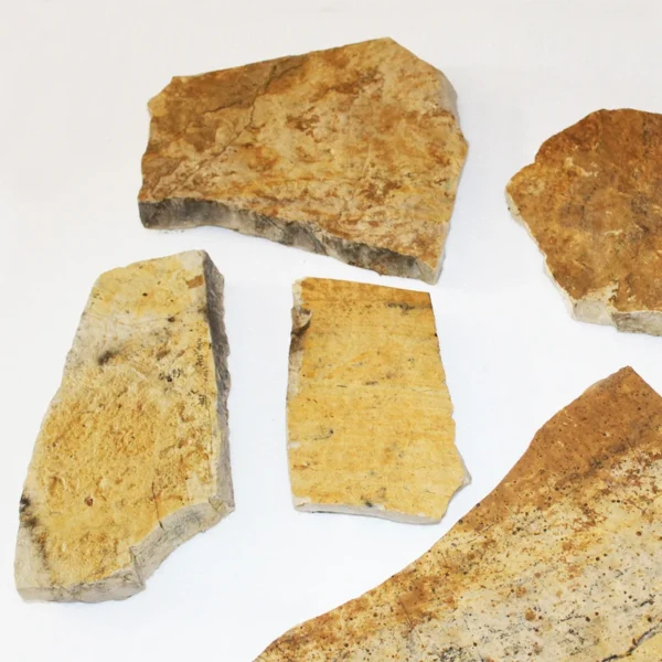 PIETRA TOMOR GIALLA A OPUS INCERTUM NATURALE SP. 6/8 CM - immagine 6